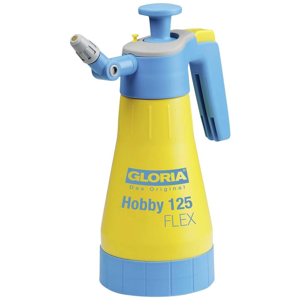 Gloria Pulverizador a Presión Hobby 125 Flex | 1,25L Bomba Boca Abajo 360°