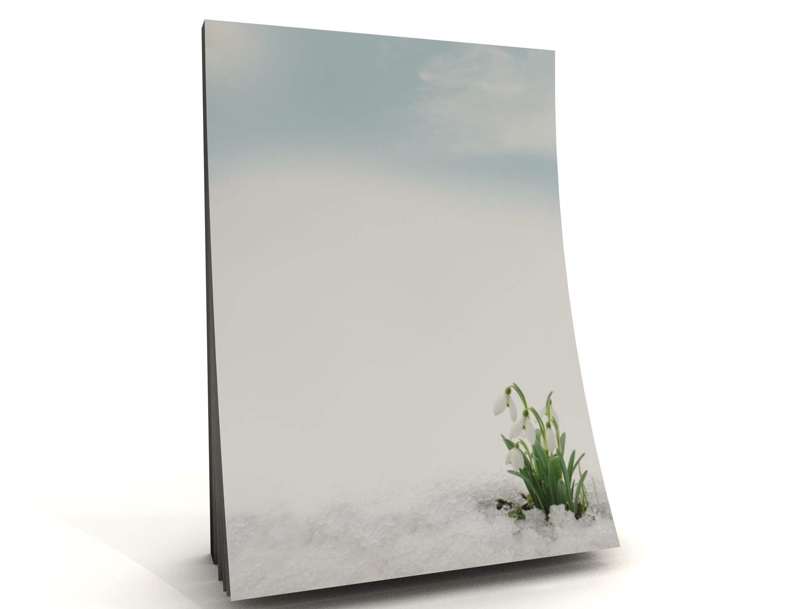 Notizblock A5 'Verträumter Herbst' – 50 Blatt, 90g/qm, Bedrucktes Motivpapier