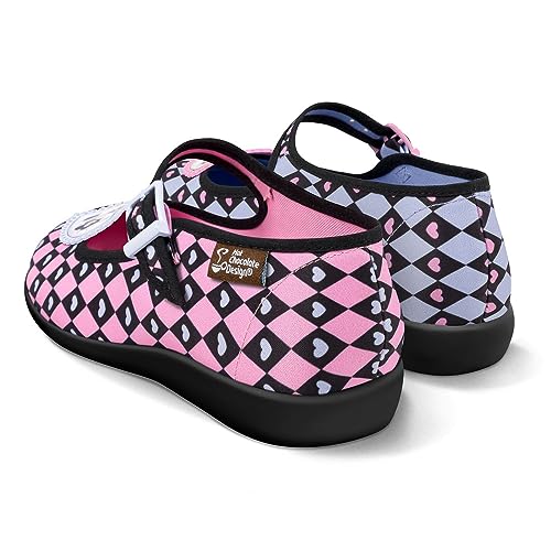 Image of Hot Chocolate Design Chocolaticas Women's Mary Jane Ballet Wedge, Hearts Game, 10 AU