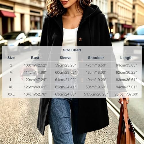 Faux Suede Jacket Women Fall Winter Single Breasted Trench Coat with Pocket - image 6