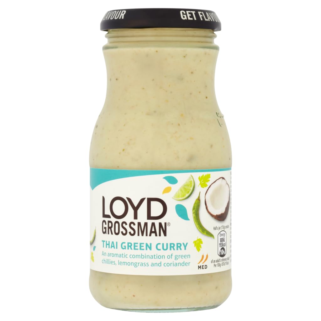 Loyd Grossman Thai Green Curry Sauce, 350g
