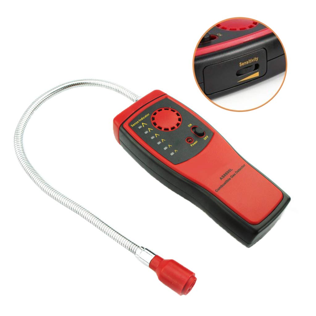 AS8800L Analyseur de combustible automobile Détecteur de pollution atmosphérique portatif