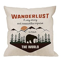 Wanderlus Pillow 56