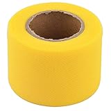 - Bobina de tul de poliéster, para hacer tu propia decoración de faldas o tutús, de 5 cm x 23 metros aprox., de la marca Sourcingmap, US-SA-AJD-205274