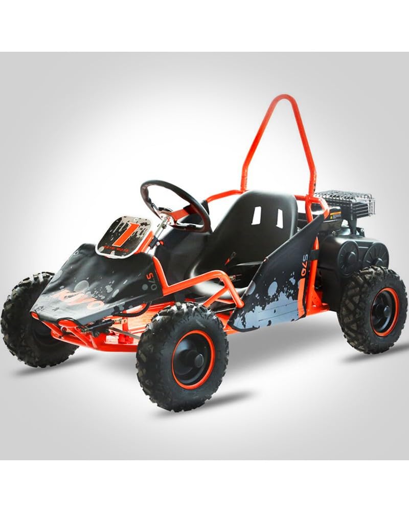 T-MOTO Buggy Kids Kayo S-70 - Buggy Benzina Bambini Uso Off-Road - Motore singolo cilindro 4 Tempi 79 cc - Quad bambini 1420 * 820 * 900 mm