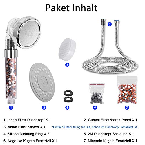 Alcachofa-Ducha-con-Manguera-2M-Magichome-3-Modos-Cabezal-Ducha-Grifo-Ducha-con-Alta-Presion-Ahorro-de-Agua-de-Ducha-Ionica-Desmontable-Portatil-Cabeza-de-Ducha