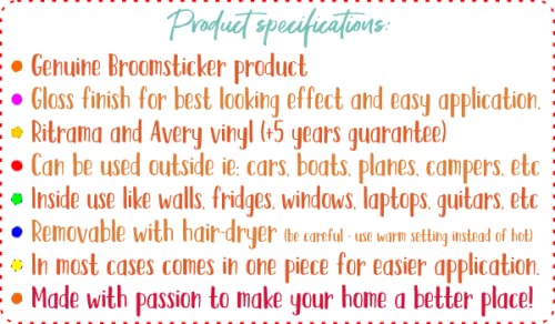 Adesivo da Parete, Collezione di 5 ratti, Grande