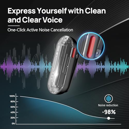 Image of SYNCO P2L Wireless Lavalier Microphone for iPhone, Dual Mic Noise Reduction, Charging Case, Plug Play, 2.4GHz, 45mins Shooting Time