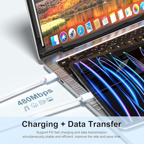 Image of 2Pack iPhone 14 Charger Fast Charging, 6Feet Lightning Charging Cable USB C Charge Adapter USB Type C to Lightning Cable Cord Compatible with iPhone 14 Pro Max /14 Plus /13 /12 Mini /11 /10 /XS Max /XS /XR /SE