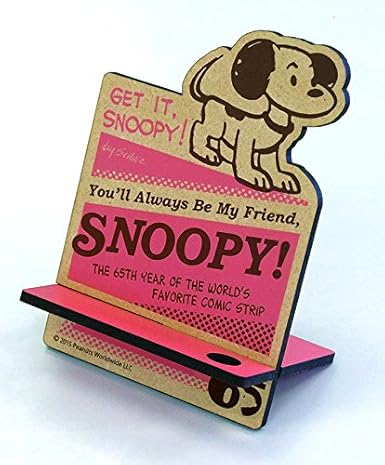 Amazon Peanuts 65周年記念グッズ モバイルスタンド ワイド ピンク アニメ 萌えグッズ 通販