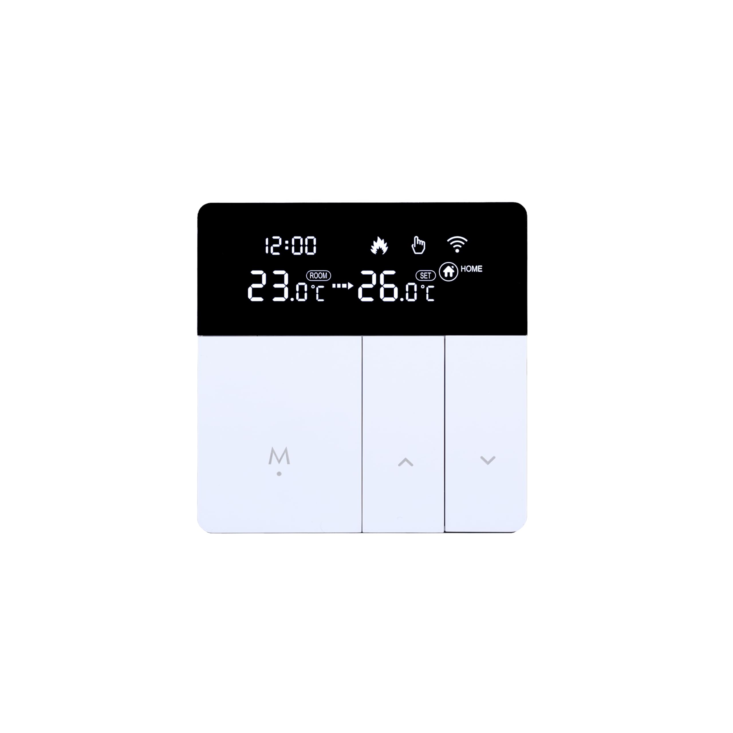 i8 Smart WiFi Termostato con controllo vocale (Alexa/Google) - Termostato interno programmabile, risparmio energetico, telecomando tramite app