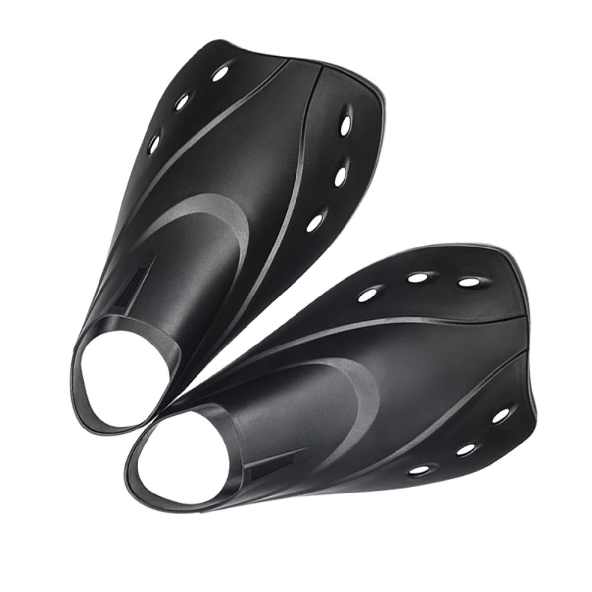 Pinne Ligere da Nuoto Corte Regolabili Unisex in ggere e Portatili per Allenamento Piscina e Mare , per Immersioni e Snorkeling