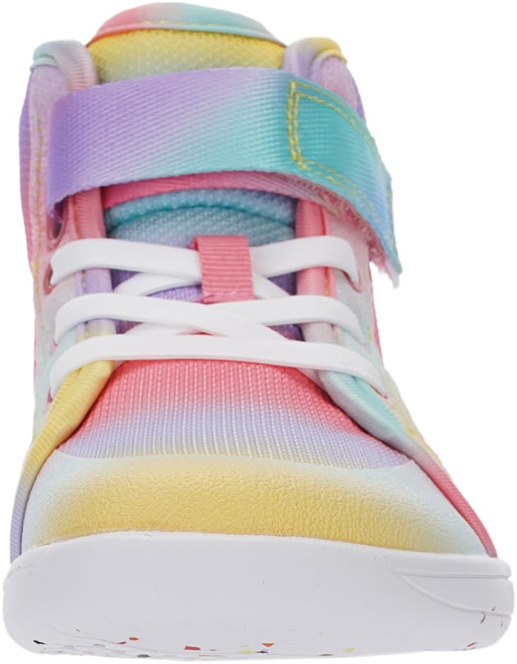 WHITIN Kids/Toddler Wide Barefoot Shoes | Girls/Boys Classic High Top Sneakers | Wide Foot Freedom | Natural Growth3