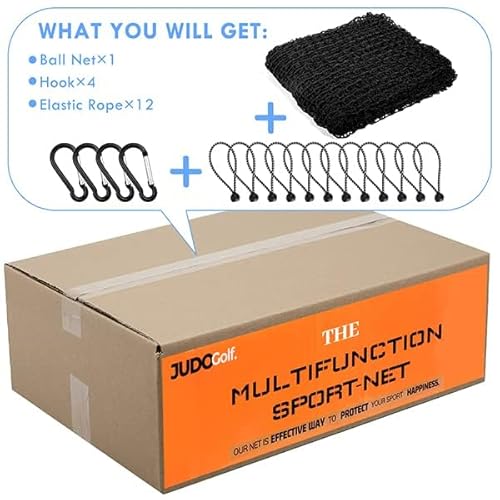 image for Amazgolf Golf Net,10x10Ft Golf Practice Net,Sports Practice Barrier Ne