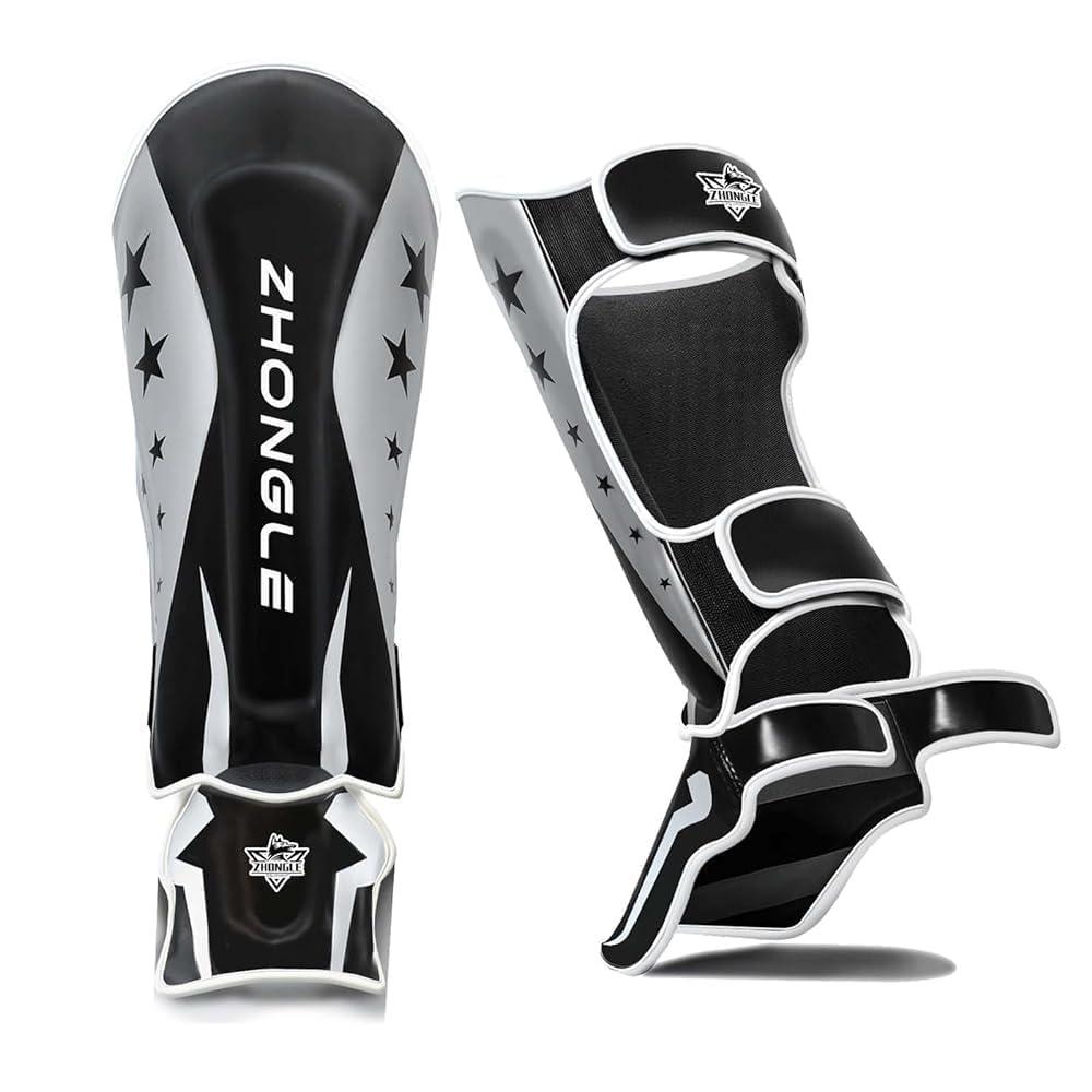 MMA Martial Arts Ochraniacze goleni Kickboxing Muay Thai, MMA Martial Arts Shin Guards Kickboxing Muay Thai, Standup Shinguards,