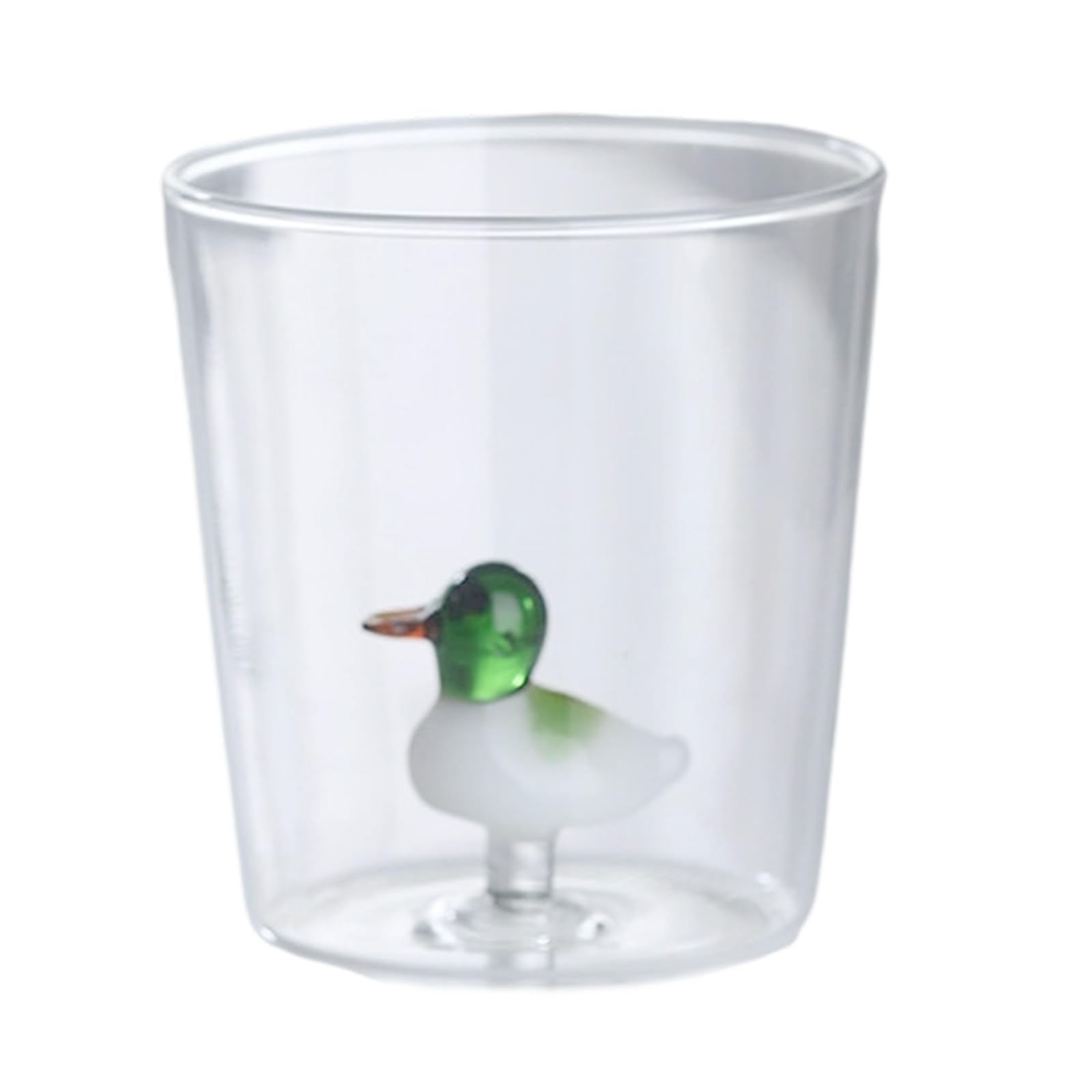 NEWFT Whimsicals Pattern Glass Cup for Hot Beverages High Borosilicate Glass Construction Drinkware Water Mug