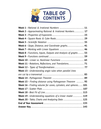 8th Grade Common Core Math: Daily Practice Workbook | 1000+ Practice Questions and Video Explanations | Argo Brothers (Next Generation Learning Standards Aligned (NGSS)) - Image 7