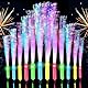 12 Stück Leuchtstäbe Partyzubehör,LED Leuchtstab Glasfaser,Leuchtstab Kinder,Leuchtstäbe Bunte,Leuchtstäbe für Konzerte LED,3 Modi Farbe blinkende,für Kinder,Weihnachten,Konzert,Hochzeit,Party