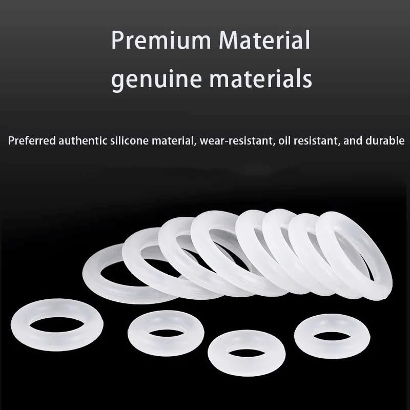 Junta tórica Moldeada con Aislamiento de Silicona de 5,0 mm, for Anillos de Silicona a Prueba de Agua(OD140mm(2pcs))