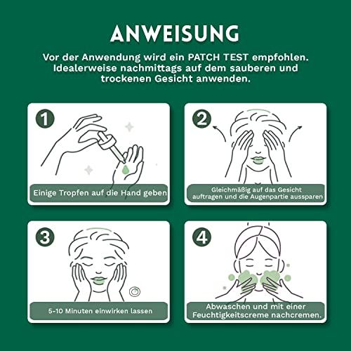 ANAiRUi Salicylsäure 2% Lösung Exfoliant Gesichtsserum und Peeling Mandelsäure 10%, mit Teebaumöl, für reduzieren dunkle… - Image 4