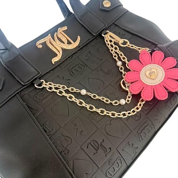 Bolso de hombro Juicy Couture Pretty Pop pequeño con cadena miniatura 3