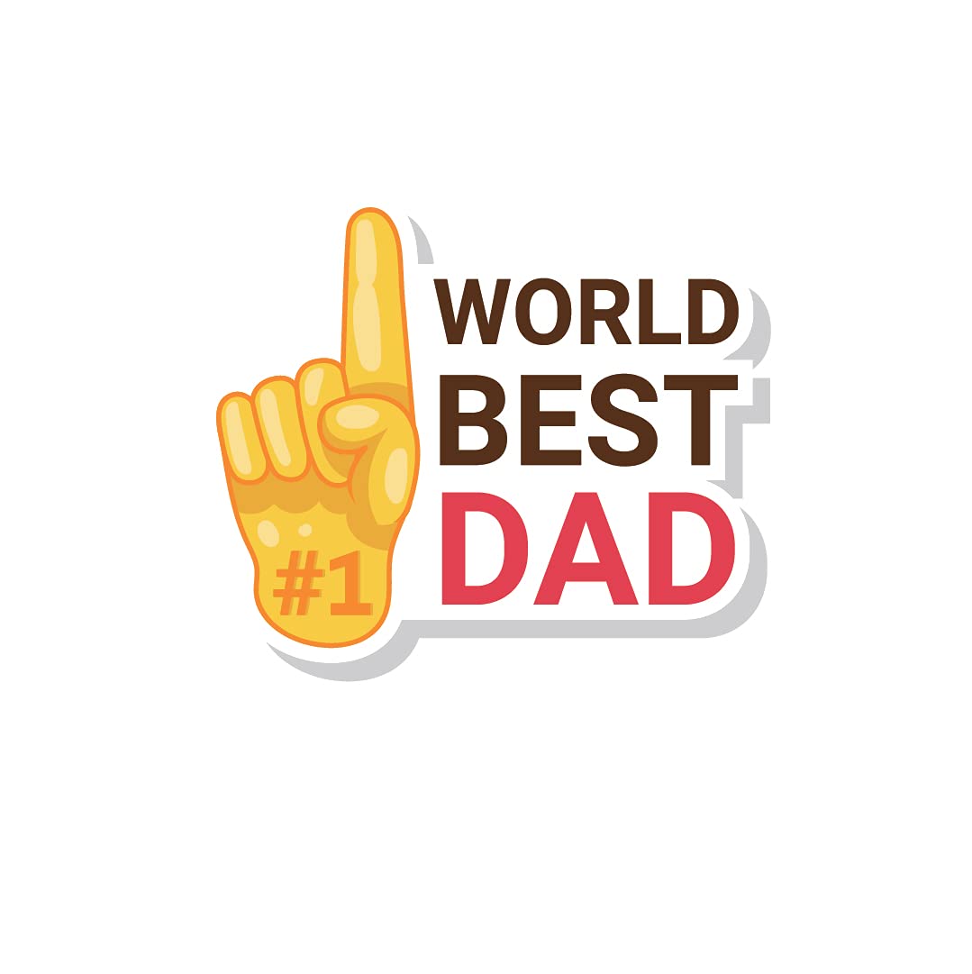 woopme World Best Dad Quotes Stickers for Laptop Boys Girls Motivational Programmers Car Bicycle Luggage Bag Notebook Water Bottles Guitar Printed Wall Funny Vinyl Decals Mini Sticker(Multicolored) (B097DZ1Z9Q) Amazon Price History, Amazon Price Tracker