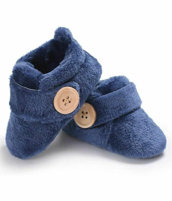 Star Fish Newborn Baby Boys & Girls 3 TO 12 Months Skin Friendly Comfortable & Breathable Cotton Booties (Pink -1212) 2 51uXFY +HhL