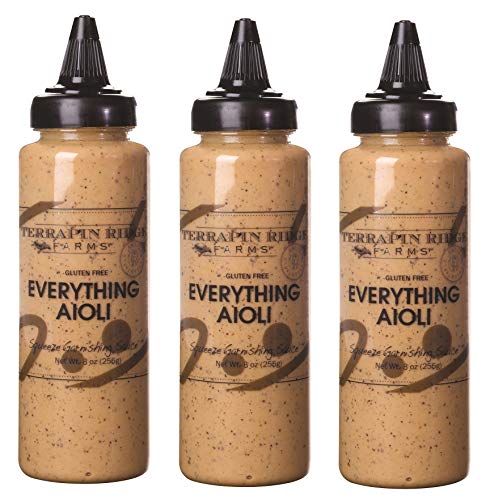 Terrapin Ridge Farms Everything Aioli Garnishing Sauce Γ’β¬β Three 8 Ounce Squeeze Bottle Terrapin Ridge Farms Everything Aioli Garnishing Sauce Γ’β¬β Three 8 Ounce Squeeze Bottle