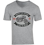 ducati monster 900 ersatzteile  Teesandengines Herren T-Shirt Ducati 900 SS 2, Grau, V-Ausschnitt Gr. M, grau