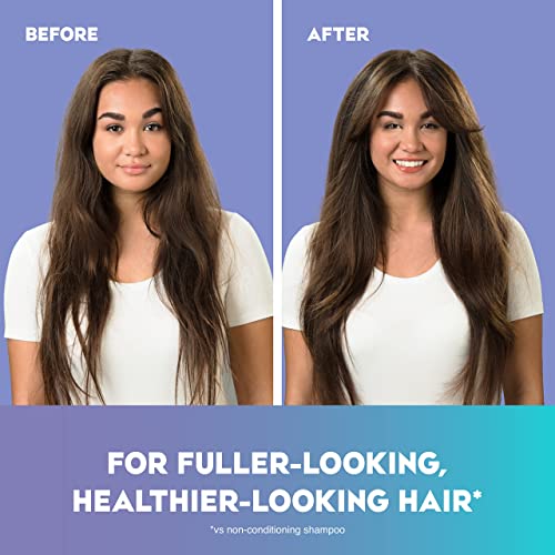 Ogx Thick & Full + Biotin & Collagen Extra Strength Volumizing Shampoo + Conditioner With Ogx Extra Strength Damage Remedy + Coconut Miracle Oil Penetrating Hair Oil Treatment, 3.3 Fl Oz #TOP2