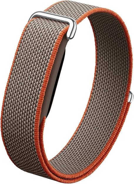 Image of TechMount Soft Premium Nylon Band Strap Compatible with Google Fitbit Air, Soft Woven Adjustable Replacement Strap, Breathable Unisex Replacement Strap (WATCH NOT INCLUDED)