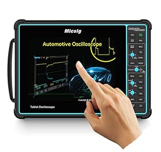 SATO1004 Oscilloscope Master Kit 4 Channels Automotive Oscilloscope 100MHz Bandwidth, 1GSa/s Sample Rate, 70Mpts Memory Depth, Automotive Diagnostic Tool (SATO1004 Master Kit)