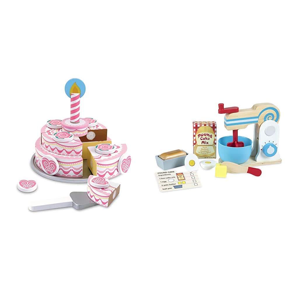 melissa and doug cake mixer set