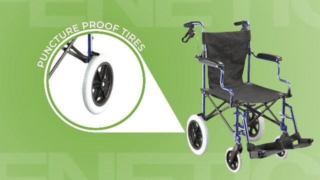 Amazon.com: Fenetic Wellbeing Lightweight Folding Wheelchair for