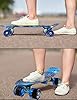 Skateboards Complete 22 Inch Mini Cruiser Retro Skateboard for Kids Boys Youths Beginners #4