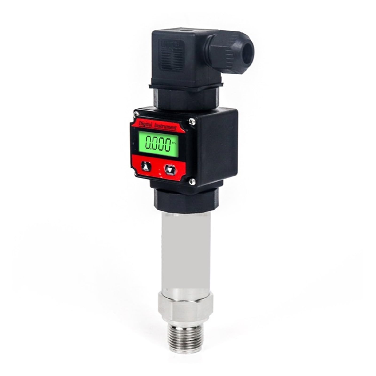 NOBIRTBSA Pressure Sensor -0.1-100Mpa LCD Pressure Transmitter 4-20mA 0-10V Output M20*1.5 Air Oil Water Tank Liquid Pressure Sensors Transducers(0-10bar 4-20mA)