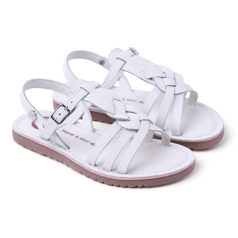 GIOSEPPO Bearsden T-Strap, White, 3 UK