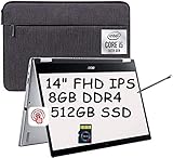 Acer Spin 3 2 in 1 Premium Laptop I 14' FHD IPS Touchscreen I Intel 4-Core i5-1035G1(i7-8550U) I...