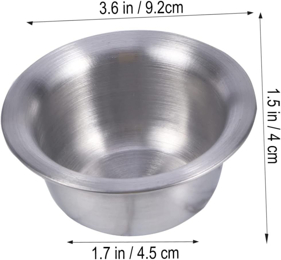 Outanaya Men's Shaving Stand Bowl Razor Stand Brush Holder Shaving Brush Bowl Mug Razor Holder for Safety