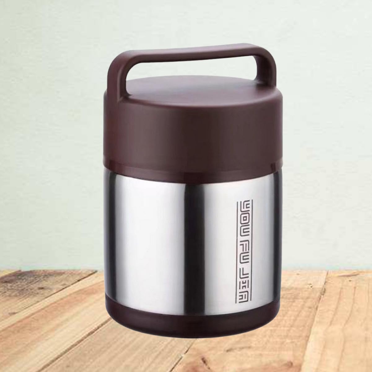 Contenitore Termico per Alimenti in Acciaio Inox 1.8l Doppio Strato Isolamento e Facile da Trasportare per Viaggi e Scuola