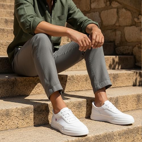 Image of Marc Joseph New York Mens Hudson Street Sneaker (Hands Free Technology)