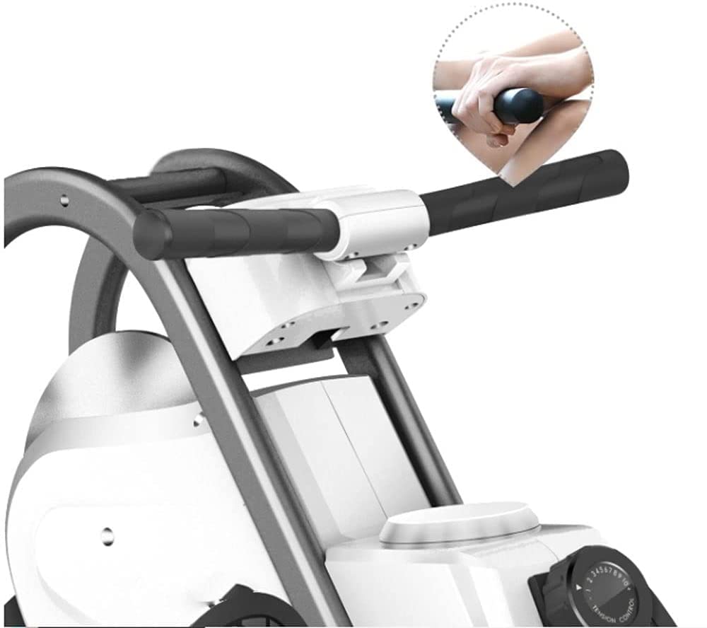 Máquina de Remo para Gimnasio en casa Resistencia magnética silenciosa Plegable con Monitor LCD Máquina de Remo magnética