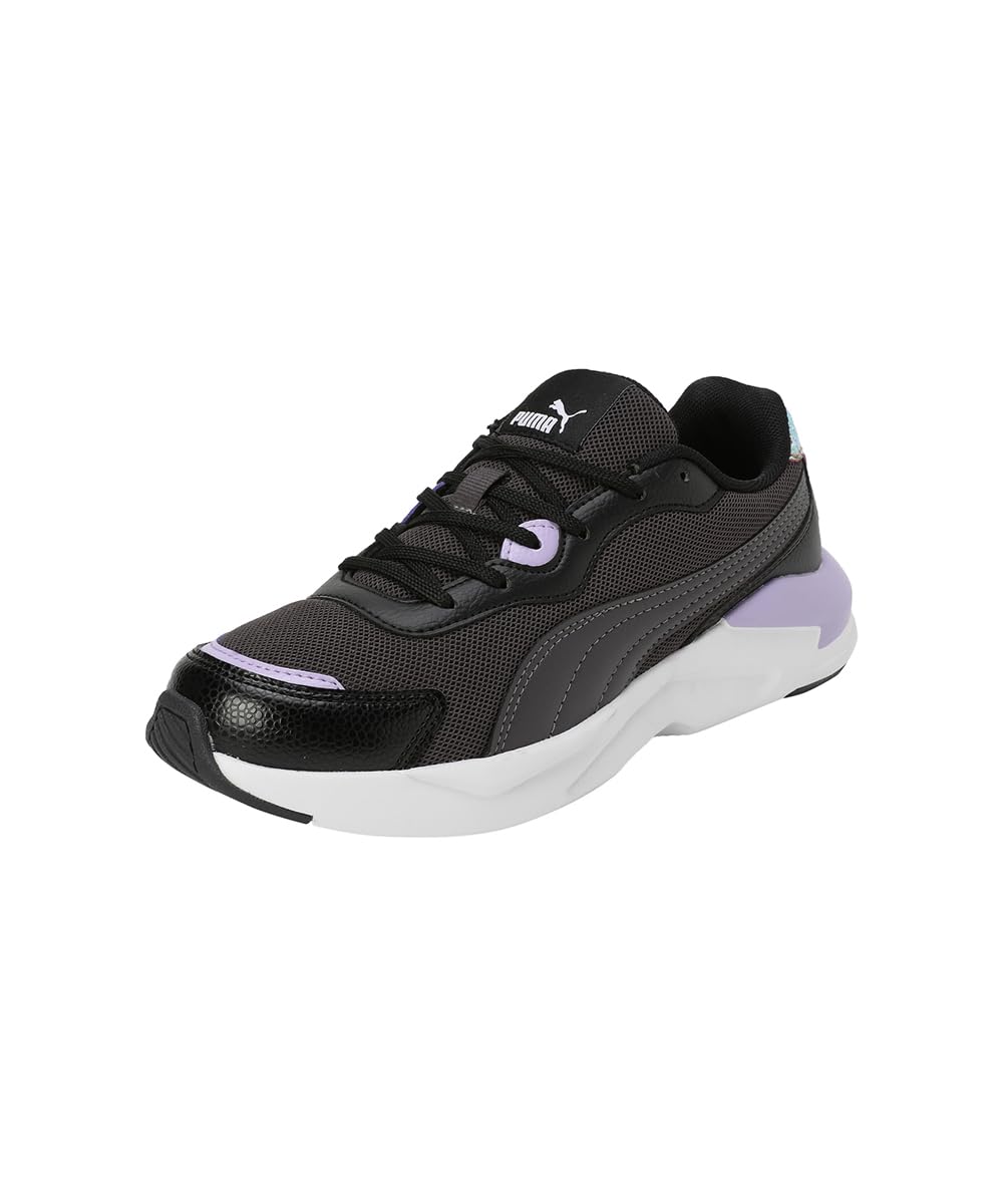 Puma Womens X-RaySlimmicMetallicWns Black-Dark Coal-Vivid Violet Sneaker - 6 UK (39465102) (B0CTZPFX3V) Amazon Price History, Amazon Price Tracker