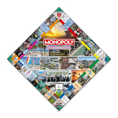 Monopoly Board Game - Fort Lauderdale FL Edition miniatura 2