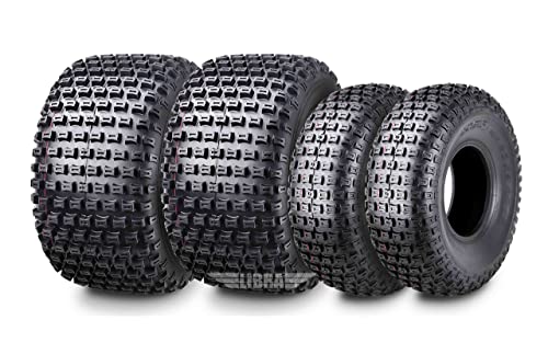 WANDA Set of 4 UTV ATV tires 20x7-8 & 22x11-8 for 83-87 Suzuki LT...