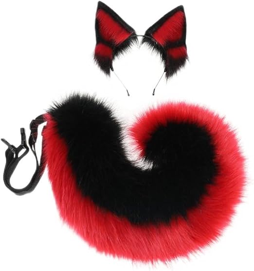 Halloween Plush German Shepherd Hellhound Ears Headband