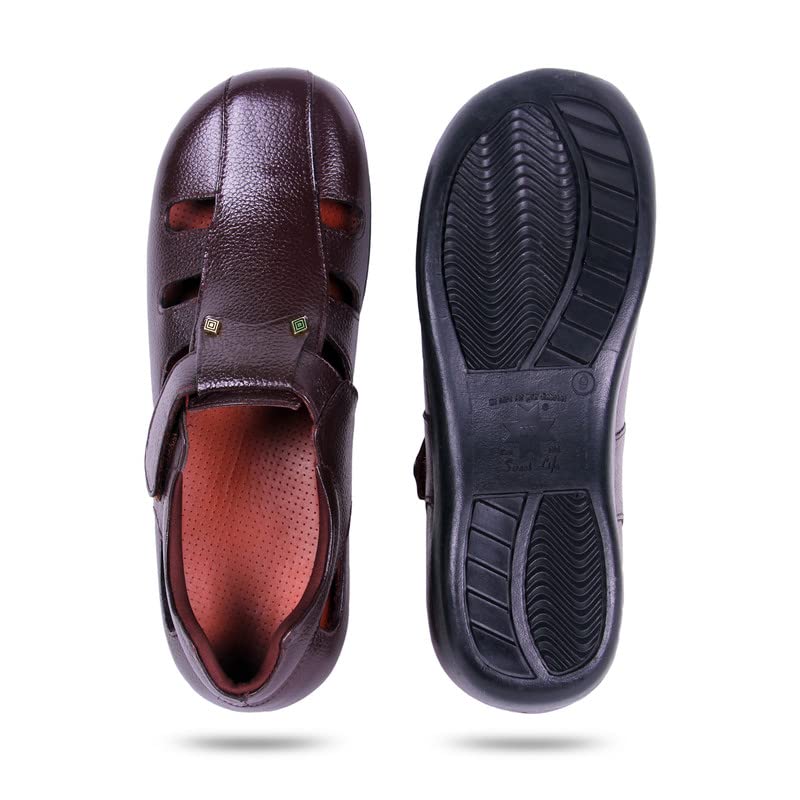 Image of M.V.DIABETES HEALTHCAR-Designer Diabetic Footwear (DDF - 029) - diabetic and orthopedic Men's Footwear | extra soft, Light weight and comfortable