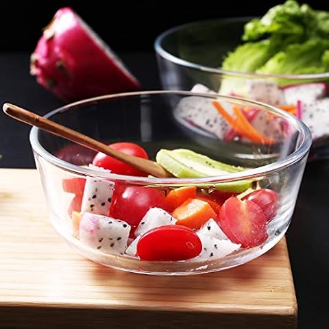 Fruit Plate Bowl Creative Glass Dish Dish Love Heart Salad/Fruit/Snack Tray Transparent Cover