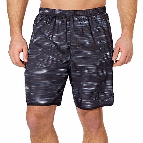 Speedo Mens Volley Swim Short (Black/Black, Medium) - Main Image
