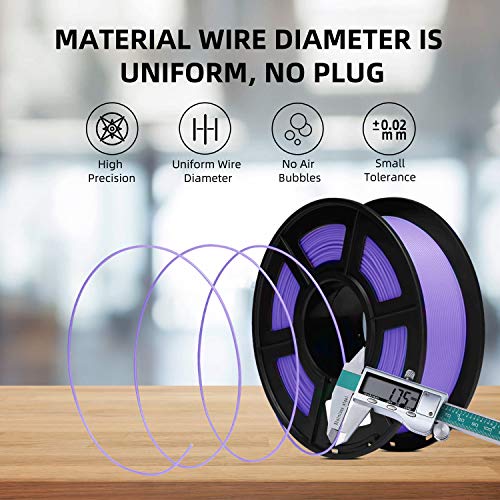 ANYCUBIC Filament 1.75 PLA Lila, 3D Drucker Filament PLA 1kg Spool für 3D Drucker und 3D Stift - Image 6